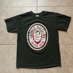 George Killian's Irish Red Premium Lager T Shirt Men's M Green
